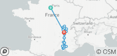 South of France with Highlights of Paris