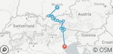  Munich to Venice: Guided Journey Across the Alps - 17 destinations 