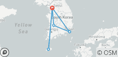  Zuid-Koreaanse Ziel met Jeju Eiland 35 tot 45 (35 tot 45) - 6 bestemmingen 