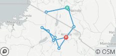  Kenya and Tanzania Safari 35 to 45 (35 To 45) - 14 destinations 