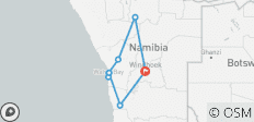  Namibie nomade 35 à 45 (35 à 45) - 8 destinations 