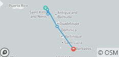  Östliche Karibik mit St. Barths 2026 - 5 Destinationen 