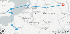  Paris und europäische Hauptstädte GO - 11 Destinationen 