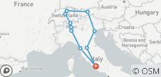  Italia y Suiza IR - 11 destinos 