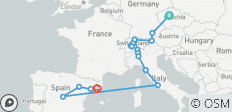  Majestueus Europa en Magisch Spanje GO - 17 bestemmingen 