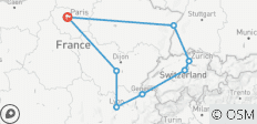  France and Switzerland ROT GO - 8 destinations 