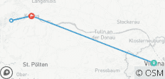  Wien-Wachau Sternfahrt (7 Tage) - 4 Destinationen 