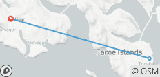  Städtetrip Tórshavn (5 Tage) - 3 Destinationen 