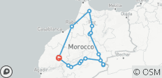  Circuit de 5 jours à Chefchaouen et dans le désert de Merzouga depuis Marrakech - 16 destinations 