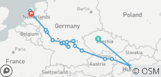  Weihnachten und Neujahr in Prag - 18 Tage (von Prag bis Amsterdam) - 17 Destinationen 