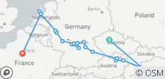  Weihnachten Neujahr in Paris &amp; Prag 21 Tage - 19 Destinationen 