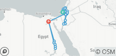  Israel, Jordan and Egypt Nile Jewels (24 destinations) - 24 destinations 