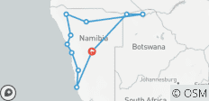  22-daagse Authentieke Namibië-Safari &amp; Culturele Ontdekkingsreis - 11 bestemmingen 