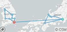  Japón y Corea Eternos - 17 destinos 