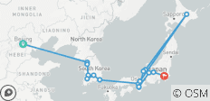  Beijing, Korea en het traditionele Japan - 17 bestemmingen 