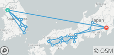 La Corée et les merveilles du Japon (29 destinations)