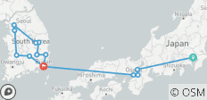  Exploring Japan and Korea - 14 destinations 
