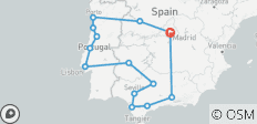  Les points forts de l\'Espagne et du Portugal : 14 jours en petit groupe - 14 destinations 