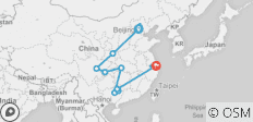  Kaiserliches China &amp; Yangtse Flusskreuzfahrt - 11 Destinationen 