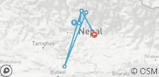  Trek court au camp de base de l\'Annapurna - 7 destinations 