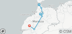  8 Tage Tour von Tanger nach Marrakesch über die Sahara - 9 Destinationen 