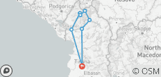  Excursión de 6 días por Albania - 8 destinos 