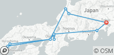  Tokio, Kanazawa &amp; Osaka (4 sterren) - 10 dagen - 14 bestemmingen 