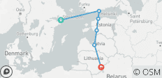 Stockholm to Vilnius - 9 days - 6 destinations 