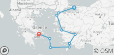  Turkije &amp; Griekenland ontdekt - 16 dagen - 10 bestemmingen 