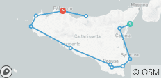  De Siciliaanse Ontsnapping - 8-daagse rondreis met gids langs barokke steden en juweeltjes aan de kust - 12 bestemmingen 