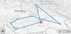  Circuit classique de 8 jours en Géorgie - Histoire, montagnes et patrimoine de l\'UNESCO - 9 destinations 
