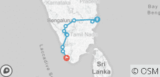  Discover South India - Premium Adventure - 15 destinations 