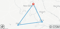  Le triangle d\'or de l\'Inde - 6 destinations 