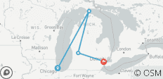  Mackinac Island (Chicago, IL naar Detroit, MI) (2027) - 5 bestemmingen 