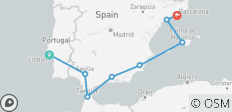 Découverte de l\'Espagne et du Portugal - 8 destinations 