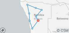  Tour privado personalizado de 15 días por Namibia, con conductor, guía y coche exclusivos - 9 destinos 