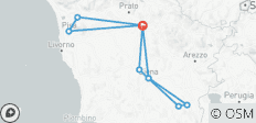  Tuscany4You 2026 : Circuit indépendant avec excursions quotidiennes partagées - 10 destinations 