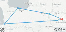  Entdecken Sie Paris und seine Umgebung: 7-Tage, 6-Nächte Mehrtagestour - 6 Destinationen 