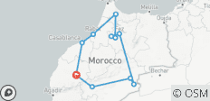  Circuit de 9 jours au Maroc - 11 destinations 