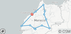  Circuit de 14 jours au Maroc authentique - 13 destinations 
