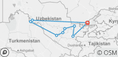  Uzbekistan Uncovered - 8 destinations 