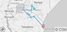  Kenya &amp; Tanzania Adventure - 12 destinations 