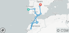  12 días Andalucía y Marruecos desde Lisboa - 17 destinos 