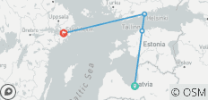  Trésors de la mer Baltique en 10 jours - 4 destinations 
