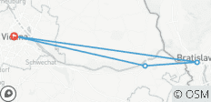  Donauradweg | Wien-Bratislava in 3 Tagen (3 Tage) - 4 Destinationen 