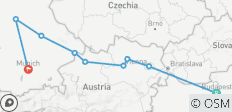  Herrliche Donau Budapest → München (2027) - 9 Destinationen 