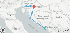  Découverte de la Croatie - 8 destinations 
