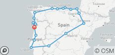  12 días Portugal y Norte de España desde Oporto - 19 destinos 