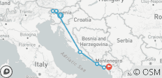  Joyas del Adriático: Viaje a Eslovenia, Croacia y Montenegro - 7 destinos 