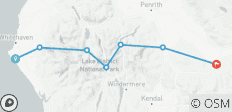  Engeland - Kust tot kust: Van St Bees tot Kirkby Stephen (8 dagen) - 7 bestemmingen 